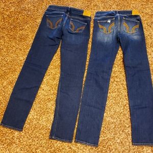 🔥2🔥Hollister jeans size 1R 🔥PRICE DROP!